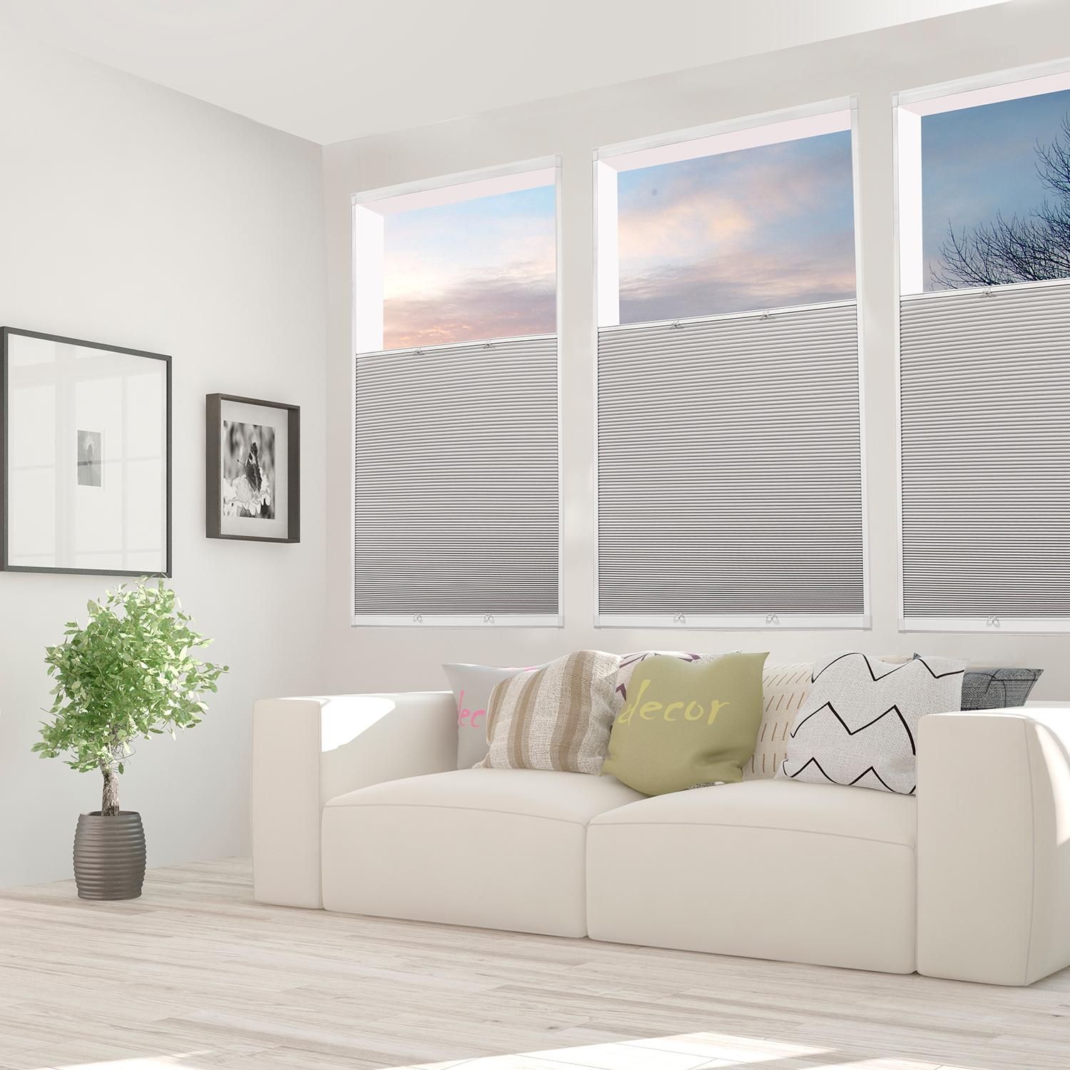 Cellular Shades Cellular Shades in a living room window